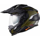 Nexx - X.WED3 - Adventure Helm - Groen - Zilver - Mat