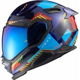 Nexx - X.WST3 Fluence - Integraalhelm - Blauw Rood