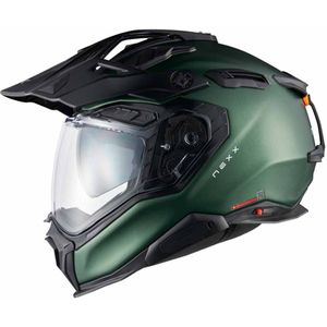 Nexx X.WED3 Plain, enduro helm, Mat-Donkergroen, 3XL