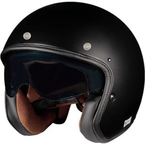 X.G30 - Motorhelm - Zwart - Koolstofvezel - Retro Ontwerp