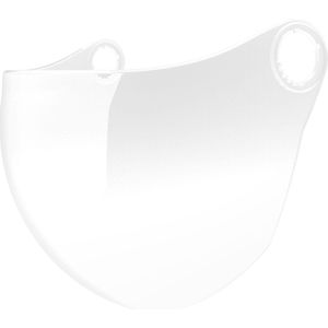Helmvizier - Transparant - Kunststof