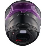 Y.100R - Integraalhelm - Zwart - Kunststof - Actiecamera-ondersteuning