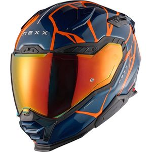 Nexx - X.WST3 - Integraalhelm - Donker Blauw - Glasvezel/Fiber Mix