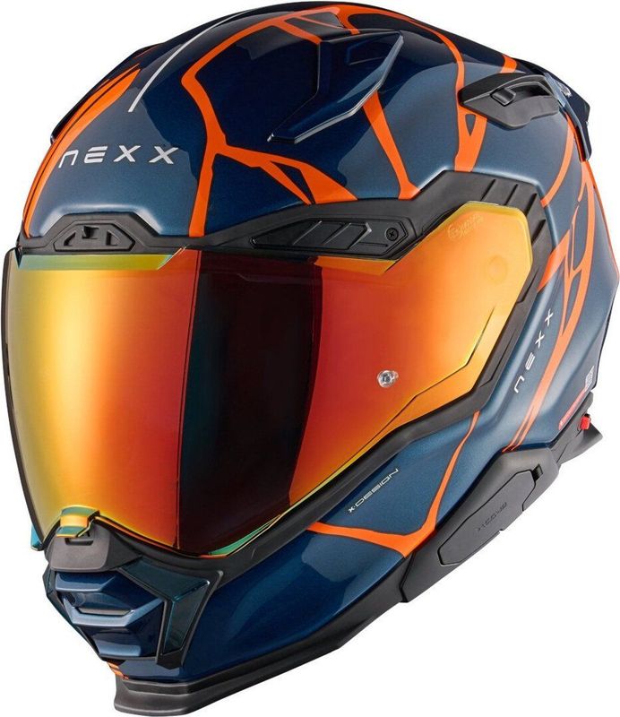 Nexx - X.WST3 B-Side - Integraalhelm - Blauw - Ventilatiesysteem