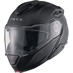 Nexx - X.Lifetour Plain - Modulaire Helm - Zwart - Geluidsdempend Ontwerp
