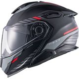 X.Lifetour - Modulaire Helm - Geluidsarm - Zwart - Rubber Afdichting