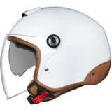 Nexx Y.10 Sunny Open Helm - Zwart - Polyfusion Shell - Ultrabrede Zonneklep