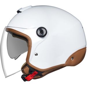 Y.10 - Motorhelm - Zwart - Polyfusion Shell - Met Zonneklep