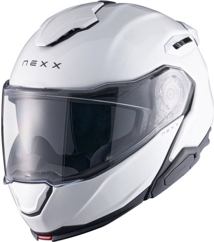 Nexx - X.Lifetour Plain - Modulaire Helm - Wit