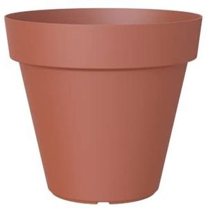 Artevasi Capri, Ronde plastic pot, 60cm, kleur: terracotta