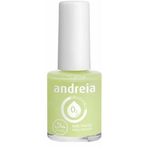 Andreia Halal Ademende Nagellak - Waterdoorlatende Halal Nagellak Veganistisch en Wreedheid - Kleur B4 Groen - Blauwtinten 10,5 ml