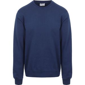 Coltrui - Ronde Hals - Donkerblauw - 100% Biologisch Katoen