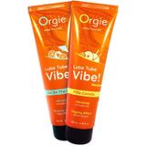Erotik-Gel „Lube Tube Vibe! Piña Colada“ mit Vibrations-Effekt