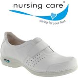 Nursing Care - Clog Gesloten - Wit - Leer
