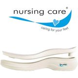Nursing Care - Clog Gesloten - Wit - Leer
