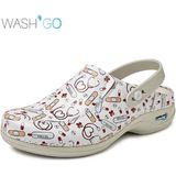Gevavi - Wash&Go - Medische Klomp - Wit - Cloqleer - Antislip Zool