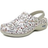 Gevavi - Wash&Go - Medische Klomp - Wit - Cloqleer - Antislip Zool