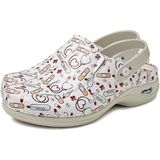 Gevavi - Wash&Go - Medische Klomp - Wit - Cloqleer - Antislip Zool