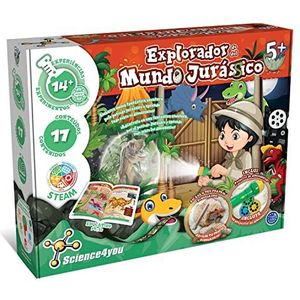 Science4you Explorador Jurasico Para Niños - Juego Paleontologia Con 14+ Experimentos Para Niños: Excavacion Kit, Dinosaurios-puzzel, Huevos Dinos y más, Juegos Educativos Para Niños 4 5 6 7+ jaar