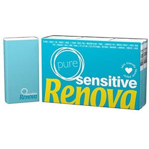 Renova - Zakdoekjes - Wit - 6 Pakjes - 4-Laags - Ongeparfumeerd