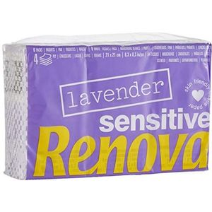 Renova - Sensitive Tissues - Lavendel - 6-pack - 4-laags
