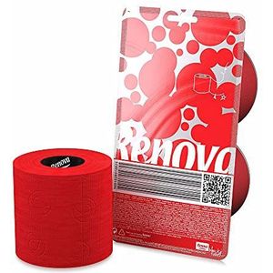 Renova Rood toiletpapier, geschenkverpakking, 2 rollen