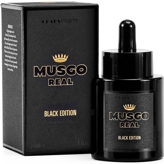 Claus Porto Musgo Real Beard Oil Black Edition Baardverzorging 30 ml Heren
