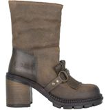 Felmini - Laisa - Laarzen - Paars - Gemaakt van Leer