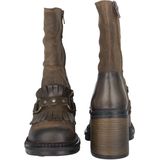 Felmini - Laisa - Laarzen - Paars - Gemaakt van Leer