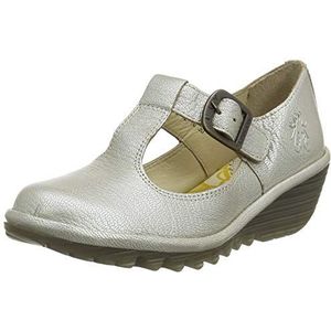 FLY London Yady K Mary Jane lage schoenen voor meisjes, Zilver Silver 003, 31 EU