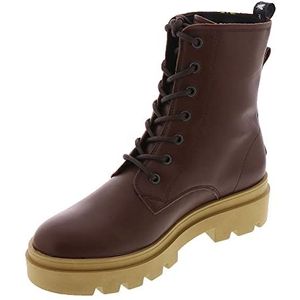 Fly London Dames JACY881FLY Combat Boot, Chocolade, 5 UK