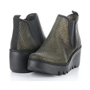 Fly London Vrouwen BYNE349FLY Chelsea Boot, Olive Spikes, 7 UK, Olijf Spikes, 40 EU