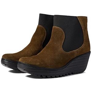 Fly London Dames YADE398FLY Chelsea Boot, Sludge, 6 UK