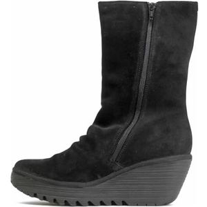 Fly London Yemy408fly Mid Calf Boot voor dames, Zwart, 40 EU