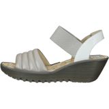 FLY LONDON - Sandaal - Zilver - Sleehak - Met Plateau