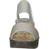 FLY LONDON - Sandaal - Zilver - Sleehak - Met Plateau