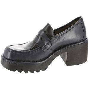 Fly London Dames Muly252fly Loafer, Navy Zwart, 40 EU