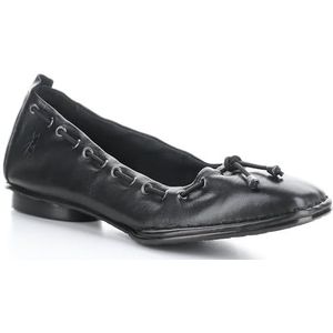 Fly London Bapi2647fly platte ballerina's voor dames, zwart.