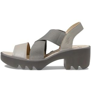 Fly London Taji502fly sandaal voor dames, Zilver, 6