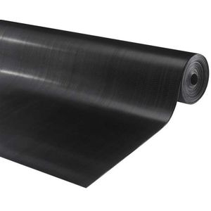 Rubber loper / rubbermat op rol ribbel 3mm - Breedte 50 cm - per strekkende meter