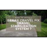 Grindmat Gravel Fix Pro - Ca. 120x80 cm - 0,9 M² - Wit