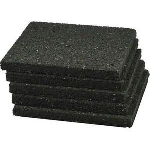 Rubber tegeldrager 150x150x15mm - per 40 stuks
