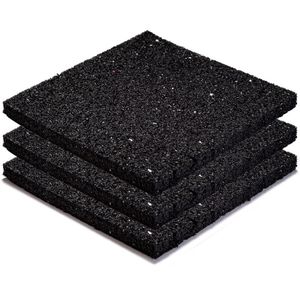 Rubber tegeldrager 200x200x15mm - per 20 stuks