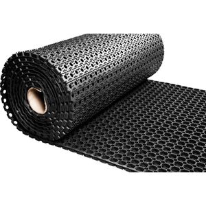 Rubber ringmat op rol - Dikte 22 mm - Breedte 100 cm - per strekkende meter