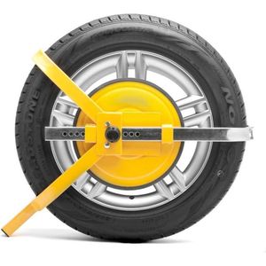 Wielklem slot - Auto / Aanhanger beveiliging - 13 Inch tot 17 Inch