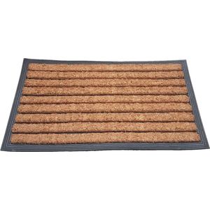 Deurmat Kokos / Rubber 40x70 cm - Streep