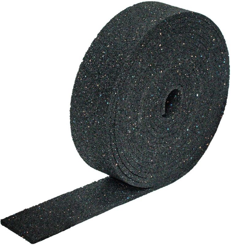 Rubber Tegeldrager op Rol - 10 Meter - Breedte 100 mm - Dikte 10 mm