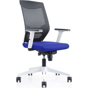 Bureaustoel Brescia Blauw - Ergonomisch Bureaustoel