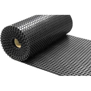 Rubber - Ringmat - Zwart - 10 mm Dikte - 91,5 cm Breedte