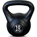 Kettlebell 10 Kg Voor Binnen en Buiten Zwart